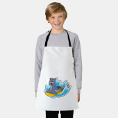 Tablier Sceau comme surfeur avec Surfboard (Porté)