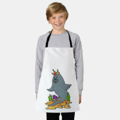 Tablier Sceau roi avec couronne (Porté)