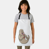 Tablier Sceller avec de la boue avec de la paille (Insitu)