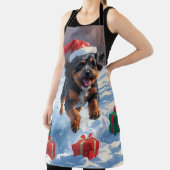 Tablier Scène de Noël des Bouviers des Flandres (Insitu)