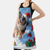 Tablier Scène de Noël du berger belge (Insitu)