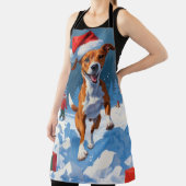 Tablier Scène de Noël du Festival Basenji (Insitu)