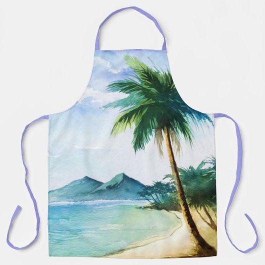 Tablier Scène Plage (Recto)
