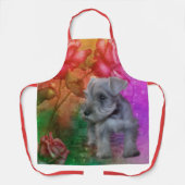 Tablier Schnauzer Chien Chien Chien Chien Animal Art (Recto)