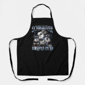 Tablier Schnauzer Squad - Bootleg Rap Style (Recto)