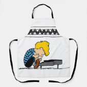 Tablier Schroeder Charlie Musique Brown (Recto)