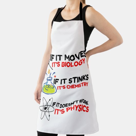 TABLIER SCIENCE BIOLOGY CHIMIISTRY PHYSICS (Insitu)