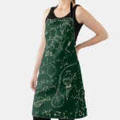 Tablier Science, chimie, motif de laboratoire vintage (Insitu)