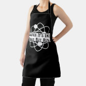 Tablier science tendance c'est comme de la magie mais c'es (Insitu)