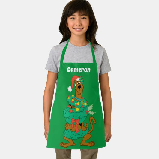 Tablier Scooby de Noël (Insitu)