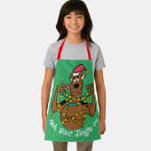 Tablier Scooby-Doo "Accrochez-vous à votre Jingle" (Insitu)