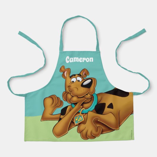 Tablier Scooby Doo Allongé (Recto)
