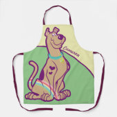 Tablier Scooby-Doo arc-en-ciel (Recto)