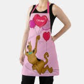 Tablier Scooby Doo - Ballons Coeur (Insitu)