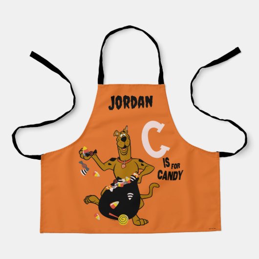 Tablier Scooby-Doo | C est pour Candy (Recto)