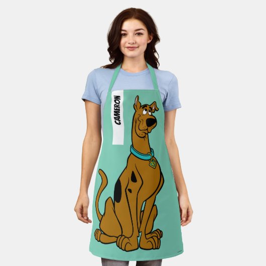 Tablier Scooby Doo Chiot Yeux (Porté)