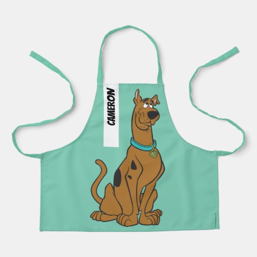Tablier Scooby Doo Chiot Yeux (Recto)