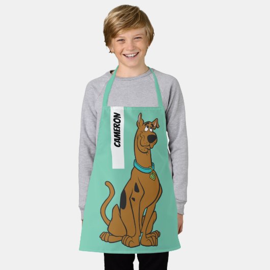 Tablier Scooby Doo Chiot Yeux (Porté)