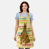 Tablier Scooby-Doo Coureur "Où Es-Tu ?" (Porté)