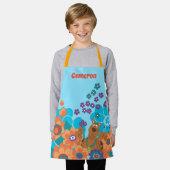 Tablier Scooby-Doo En Fleurs (Porté)