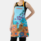 Tablier Scooby-Doo En Fleurs (Insitu)