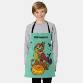 Tablier Scooby-Doo et Shaggy Halloween Fright (Porté)