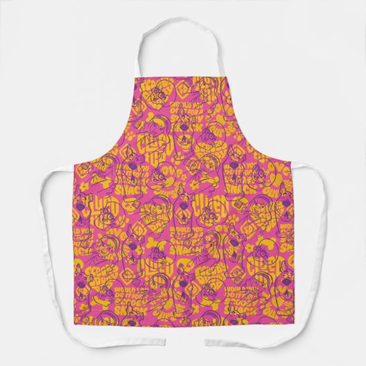 Tablier Scooby-Doo | Funky Flower Motif (Recto)