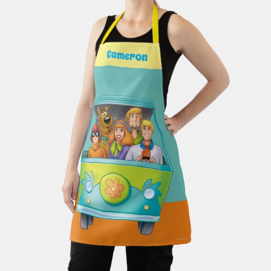 Tablier Scooby-Doo & Gang Mystery Machine Airbrush (Insitu)