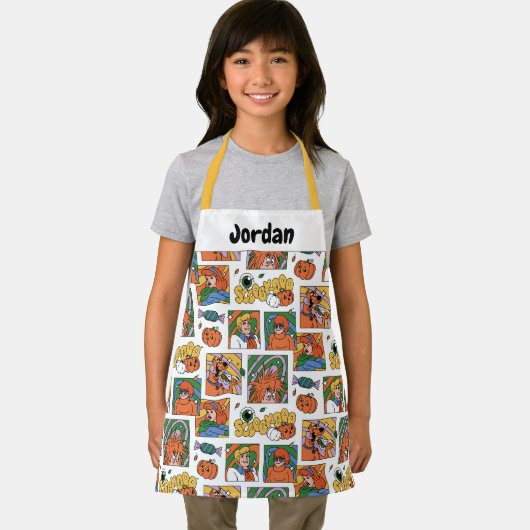 Tablier Scooby-Doo Halloween Photos Pattern (Insitu)