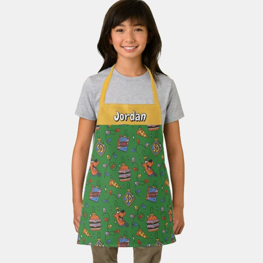 Tablier Scooby-Doo Holiday Snack Lights Pattern (Insitu)