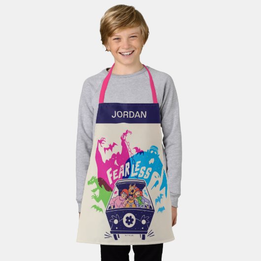 Tablier Scooby-Doo | La Machine Mystérieuse Sans Peur (Porté)