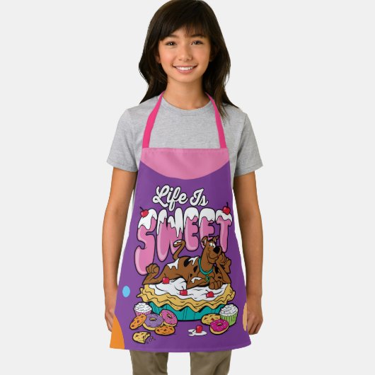 Tablier Scooby-Doo "La vie est douce" (Insitu)