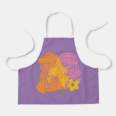 Tablier Scooby-Doo | Portrait des fleurs daphné (Recto)