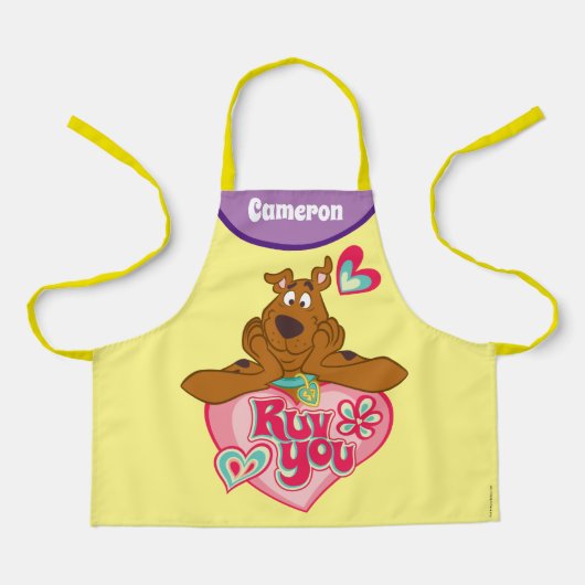 Tablier Scooby-Doo - Ruv You (Recto)