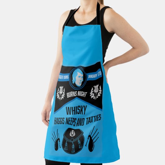 Tablier Scottish Burns Night Super (Insitu)