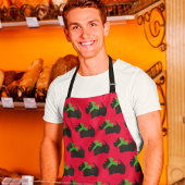 Tablier Scotty Chien et Tartan Joyeux Noël