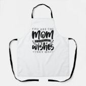 Tablier Script Best Maman Typographie (Recto)