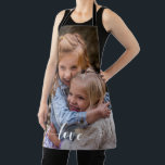 Tablier Script d'amour de famille de Modèles photo personn<br><div class="desc">Cette conception peut être personnalisée en choisissant l'option personnaliser pour ajouter du texte ou apporter d'autres modifications. Si ce produit a la possibilité de transférer la conception à un autre article, s'il vous plaît assurez-vous d'ajuster la conception pour s'adapter si nécessaire. Contactez-moi à colorflowcreations@gmail.com si vous souhaitez avoir cette conception...</div>