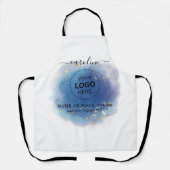 Tablier Script de signature holographique Moderne Glam Pai (Recto)