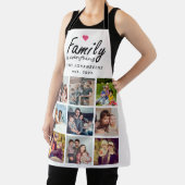 Tablier Script Family is Everything Photo Collage Moderne (Insitu)