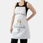Tablier Script minimaliste moderne Bachelorette Nom person (Insitu)