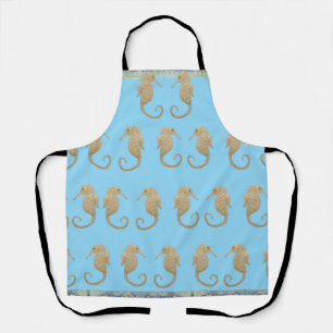 Tablier Seahorse Courage Maureen Girard Poisson Vie marine