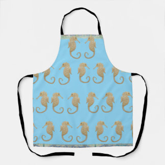 Tablier Seahorse Courage Maureen Girard Poisson Vie marine