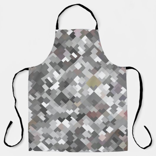 Tablier Seamless bright abstract mosaic grey background pa (Recto)