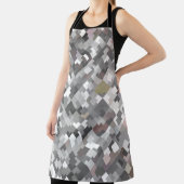 Tablier Seamless bright abstract mosaic grey background pa (Insitu)