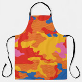 Tablier Seamless camouflage background pattern. Seamless c (Recto)