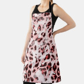 Tablier Seamless Endless Hand Drawn Watercolor Leopard Ani (Insitu)