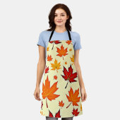 Tablier Seamless Fall Foliage Design (Porté)