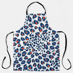 Tablier Seamless leopard skin pattern. Vintage.