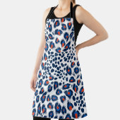 Tablier Seamless leopard skin pattern. Vintage. (Insitu)
